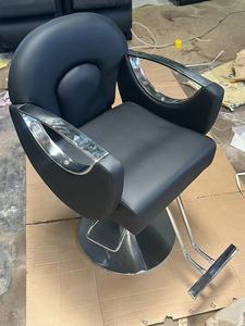 Fauteuil de Barbier Hydraulique Inclinable de Luxe Tout Usage Doré, Vente Directe Usine 2026, pour Salon de Coiffure et Esthétique - Product Image 6