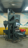 Machine à décortiquer le riz à usage commercial 1000 kg/h avec tamis vibrant, décortiqueuse de riz, moulin à riz