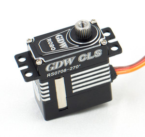 <span class=keywords><strong>Servo</strong></span> GDW RS-0708 de 7.5KG de Torque <span class=keywords><strong>360</strong></span>° Modelo de Brazo Robótico 9g12g, Micro Mecanismo de Dirección Digital para Robots, Hobby RC - Product Image 5
