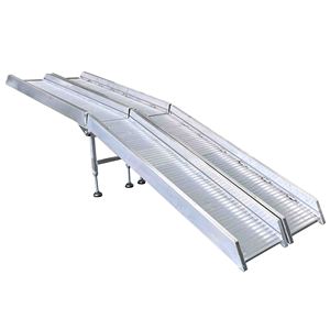 Rampas de carga de motocicletas para vehículos de aleación de aluminio de calidad superior, accesorios de escalera de rampa de calidad superior, puerta de remolque - Product Image 1
