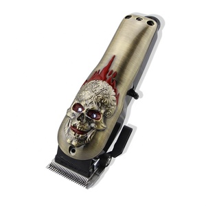 Magia 3D In Metallo Retrò <span class=keywords><strong>Capelli</strong></span> Trimmer Coperchio Caso Tagliatore di <span class=keywords><strong>Capelli</strong></span> Elettrico Della Copertura Posteriore Lion Cranio Tagliatore di <span class=keywords><strong>Capelli</strong></span> Della Copertura Per Il 8148/8591 - Product Image 5
