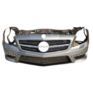 Pare-chocs avant d'occasion Mercedes-Benz CLS63 <span class=keywords><strong>AMG</strong></span> W218 avec feux de brouillard en ABS, version restylée, noir, ajustement universel, garantie 6 mois - Product Image 5