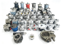 Pompe à engrenages hydraulique GVO A10V43, pompe pilote, pompe arrière, pompe à piston, pompe de charge pour excavatrices EX60 SH60 SH75