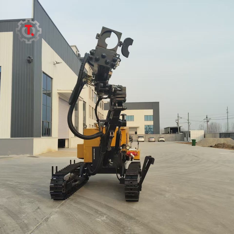 DTH Drilling Rig Mining Blasting Hole Depth 40m Hydraulic Crawler ...