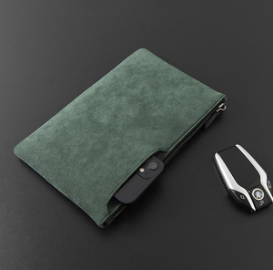 Borsa a Mano Personalizzabile con Logo, Borsa Casual da <span class=keywords><strong>Uomo</strong></span>, Elegante <span class=keywords><strong>Pochette</strong></span> da Polso per Affari, Porta Cellulare, Borsa Tote, Portafoglio - Product Image 4
