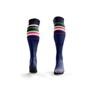 ถุงเท้ากีฬาผู้ชายผ้าฝ้ายแบบสั่งทำพิเศษสำหรับผู้ใหญ่  แบบไม่มีลวดลาย  พร้อมซิลิโคนกันลื่น  ขายส่ง  แบบข้อสั้น สำหรับเล่นกีฬา - Product Image 3