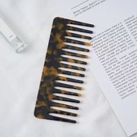 11.5 CM Grandes Femmes Filles Écaille Marron Noir Coiffure Accessoires De Cheveux Gros Acétique Cheveux Peignes Ensemble Acétate Griffes De Cheveux