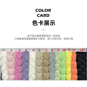 RTS 100% полиэстер с тиснением сердца из искусственного меха плюшевая ткань - Product Image 6