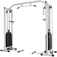 Machine à câbles multifonctionnelle pour salle de sport commerciale TOPTONS, comprenant des poids de 100/140 kg, équipement de traction haut et bas
