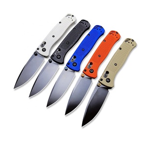 Cuchillo Plegable BUGOUT 533/535 para Campismo y Actividades al Aire Libre, Mango de Fibra de Vidrio y Nailon, Cuchillo de Bolsillo para Campismo - Product Image 1