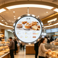 Écran capacitif 5 points pour une interaction homme-machine réactive, affichage numérique pour magasins de détail et centres commerciaux, OEM/Agence SDK