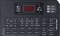 Clavier électronique professionnel EK61261 à 61 touches avec écran LED, 200 timbres/rythmes, fonction d'enregistrement et de lecture