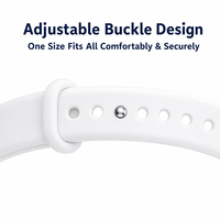 Bracelet en silicone NFC 13,56 MHz, code QR personnalisé, logo, bracelet intelligent, étanche, bracelets RFID pour le contrôle d'accès en salle de sport