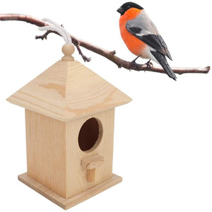 DIY <b>Wooden</b> Bird House-Colorful <b>Model</b> Coloring Toys for Kids for Painting and Customizing Your Own Bird House - Product Image 4