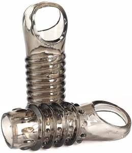 Herbruikbare Penis Vergroten Mouwen Vertraging Ejaculatie Haan Ringen Voor Mannen - Product Image 6