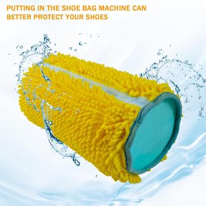 Sac de lavage et de rangement pliable multifonction en chenille réutilisable pour machine à laver et sèche-linge, idéal pour salle de bain et cuisine - Product Image 3