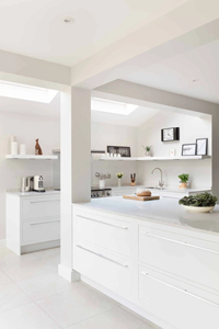Mobile da Cucina Bianco Resistente all'Umidità Vermont Collezione 2026 con Bordo Impermeabile per Zone Umide - Product Image 5