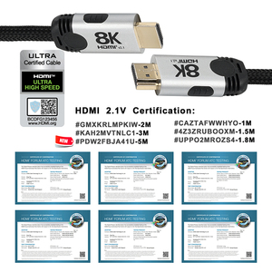 <span class=keywords><strong>Cable</strong></span> Ultra HD 4K <span class=keywords><strong>de</strong></span> Alta Velocidad con Chapado en Oro <span class=keywords><strong>de</strong></span> 24K para Conexión Macho-Macho <span class=keywords><strong>2</strong></span>.0 V, Visión 3D HDR Avanzada para Juegos, <span class=keywords><strong>TV</strong></span>, Proyector y Computadora - Product Image 4