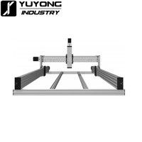 Kit mécanique CNC pour machine CNC 1000x1500mm, cadre de routeur à bois avec 4 moteurs pas à pas Nema23 à couple élevé
