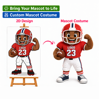 Costume de Mascotte Professionnel en EVA Personnalisé en Usine, Tenue de Personnage OEM ODM pour Événements, Équipes Sportives et Image de Marque