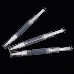 Pen Shape PP Plastic Cosmetic Container With <b>Brush</b> Cap Dropper Tube For Lip Gloss Nail Polish - Product Image 2