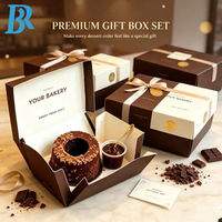 Emballages personnalisés pour boulangerie, boîtes à pain, à beignets, à gâteaux, pliables, pour baklavas, confiseries, desserts de café, à emporter, boîtes à gâteaux au chocolat, boîtes à pâtisseries.