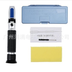 Réfractomètre portatif 0-10% Brix ATC pour la mesure de la teneur en sucre - Product Image 2