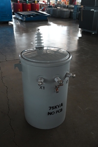 10kva से 500kva 7.2/12.47kv 7.62/13.2kv 13.8kv-120/240v एकल चरण पोल माउंटेड ट्रांसफार्मर - Product Image 3