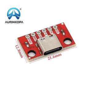 TYPE-C USB để pin Dip nữ b-loại kết nối bộ chuyển đổi Hội Đồng Quản Trị màu xanh màu xanh lá cây màu đỏ kiểm tra Hội Đồng Quản Trị - Product Image 5