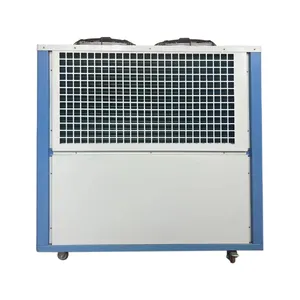 Enfriador de agua industrial 40HP 60HP 80HP, máquina refrigerada por aire para moldeo por inyección