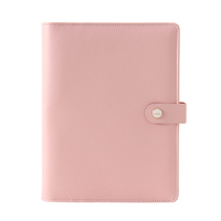 Agenda A5/A6 pour ordinateur portable en cuir PU, planificateur personnalisé à feuilles mobiles, classeur de billets avec fermeture magnétique
