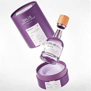 Boîtes d'Emballage Cosmétique et Parfum de Luxe Personnalisées OEM Écologiques, Boîtes Cylindriques Ondulées Scellées / Boîtes Conçues sur Mesure - Product Image 3