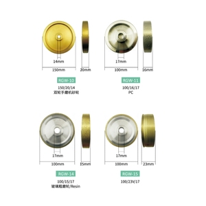 Quang học phòng thí nghiệm phụ kiện tự động ống kính edger bánh xe 110/20/14 Mét RGW-10 kim cương Mài bánh xe cho đôi-bánh Xe tay máy xay - Product Image 3