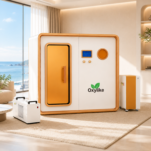 ห้องออกซิเจนความดันสูงแบบแข็งสองที่นั่ง รุ่น OEM&ODM Top Oxylike OLH-2-S5 1.5ATA ระดับหรู สำหรับใช้ในศูนย์ออกกำลังกายเพื่อฟื้นฟูร่างกายหลังเล่นกีฬา - Product Image 2