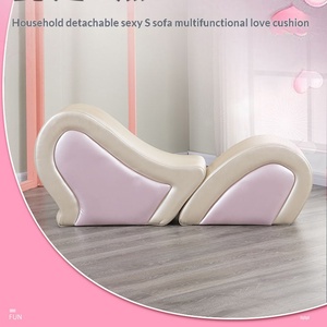 Sofá Sexual en Forma de Corazón, Suave, Cómodo, Resistente y Encantador, Fabricado en Fábrica, para Hoteles con Temática de Amor - Product Image 2