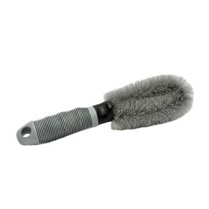 Brosses de nettoyage de roues de voiture portables grises, brosse de nettoyage de jantes, brosse de nettoyage automobile - Product Image 1