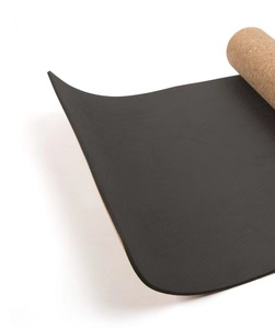 CZFIT Tapete de Yoga de Corcho Duradero para Uso Doméstico, de Alta Calidad, Color Marrón, Antideslizante, con Patrón Natural Impreso, para Fitness, Pilates, Yoga, Unisex - Product Image 2