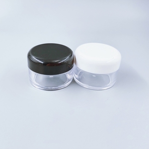 Cosmetici di lusso 5g/10g/20g che confezionano piccoli barattoli di plastica trasparenti mini - Product Image 5