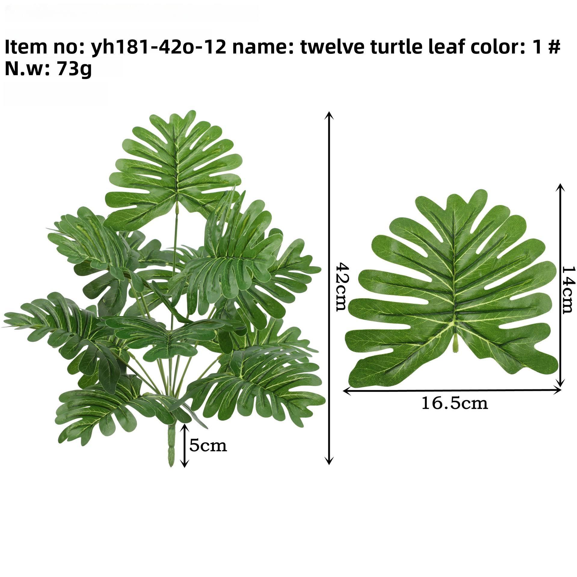 ใบหลังเต่าสิบสองหัว Yh181-420-12