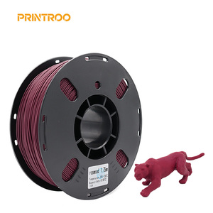 خيوط طباعة ثلاثية الأبعاد جديدة وملونة من PRINTROO، إصدارات جديدة، قطر 1.75 مم، وزن 1 كجم/لفة، خيوط بلاستيكية PLA للطابعات ثلاثية الأبعاد، قضبان بلاستيكية، خيوط PLA بمظهر الخشب - Product Image 1