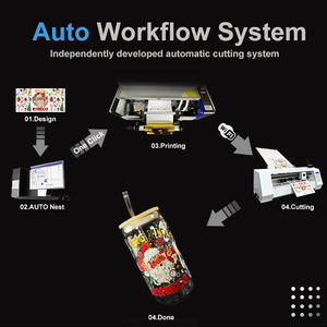 A2 UV-Dtf-Drucker mit Laminator UV-Dtf-Drucker Großhandel Druckmaschine Rolle zu Rolle UV-Dtf-Drucker - Product Image 3