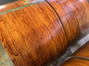 Bobine d'acier galvanisé prélaqué PPGI en promotion Z60-Z275 0,12-1,2 mm RAL9002, rouleau d'acier revêtu de couleur pour la construction de toitures - Product Image 5