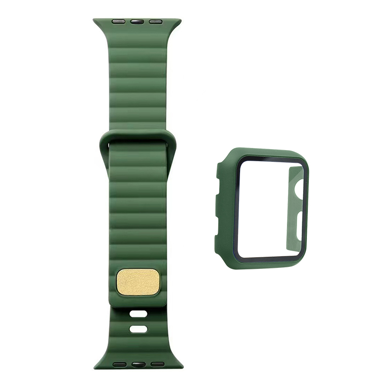 Hot Sale Smart Watch Silicone Strap with Frame for Apple Watch Band Bracelet For Iwatch Series 8 Ultra Band For Iwatch 45mm 49mm