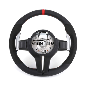 Volante in Fibra di Carbonio <span class=keywords><strong>M</strong></span> Fine Shifting per BMW F10 F15 F16 <span class=keywords><strong>F20</strong></span> F25 F30 F31 F34 F36 M3 F80 M4 F82 X5 E70 E72 - Product Image 3