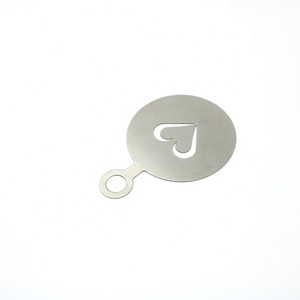 Heart Shaped Coffee Tea <strong>Cups</strong> Home Kitchen Painting Art <strong>Stencil</strong> - Product Image 1