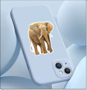 वाटरकलर अफ्रीका मोबाइल फोन, कंप्यूटर, रेफ्रिजरेटर, सजावटी स्टिकर, सामान स्टिकर, सामान स्टिकर, सामान स्टिकर, सामान स्टिकर - Product Image 2