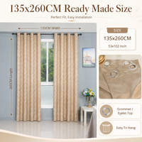 Lilianna Home – Panneau de rideau occultant à œillets pour fenêtres de chambre – Vente en gros