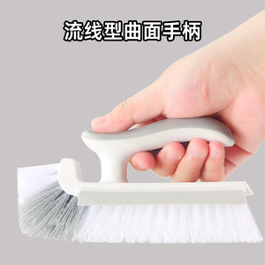 Multi Functional Cleaning <b>Brush</b> Nylon Bristles For Crevice Bathtub Tile Kitchen Mirror Squeegee - Product Image 4