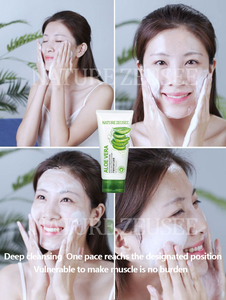 Mousse hydratante à base d'<span class=keywords><strong>aloe</strong></span> <span class=keywords><strong>Vera</strong></span>, masque Facial hydratant et apaisant pour le visage, soins naturels pour la peau, 500 ml - Product Image 5