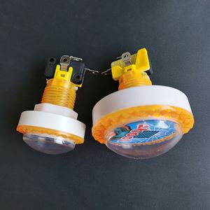 Interruptor iluminado de retardo cero de alta calidad 45mm y 60mm Dome LED Fish Game Shooting Fire Button - Product Image 3